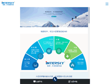 Tablet Screenshot of intersky.com.cn